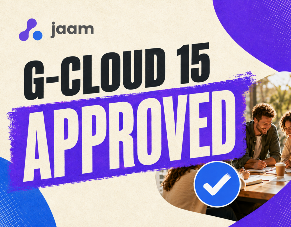 jaam appointed as an approved G-Cloud 15 supplier