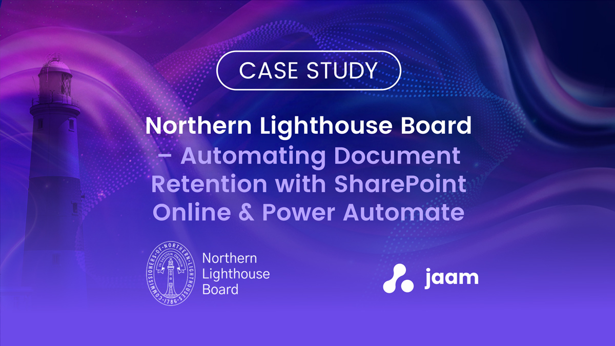 Northern Lighthouse Board Case Study • jaam automation